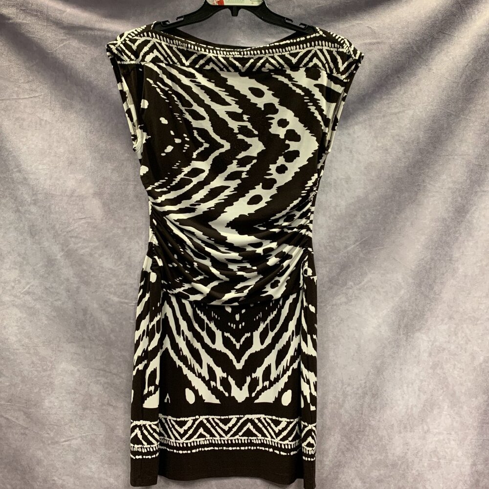 Enfocus Studio Tribal/Zebra Print Dress